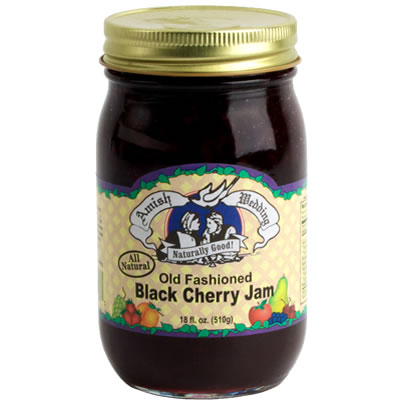 Black Cherry Jam - Old Fashioned (Amish Wedding Foods) | Heather Hill Farms